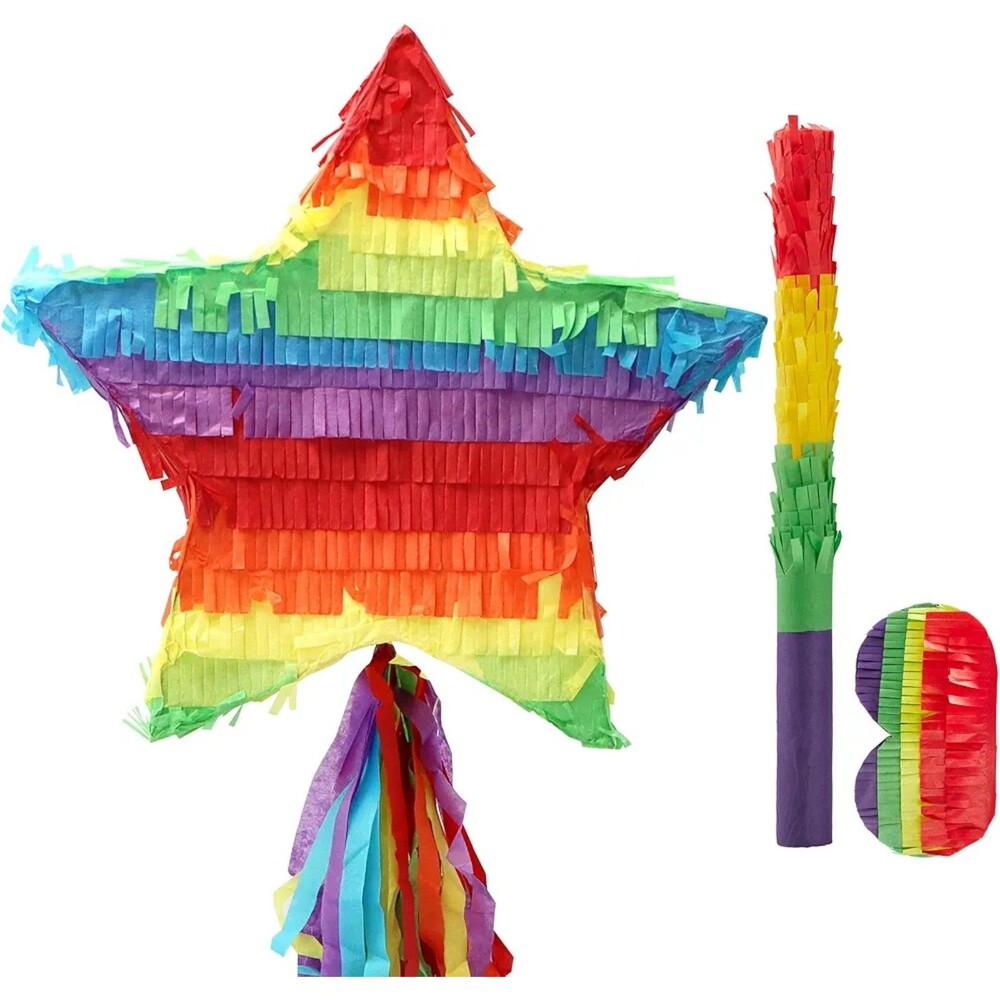 Rainbow Star PiΓ±ata NEW